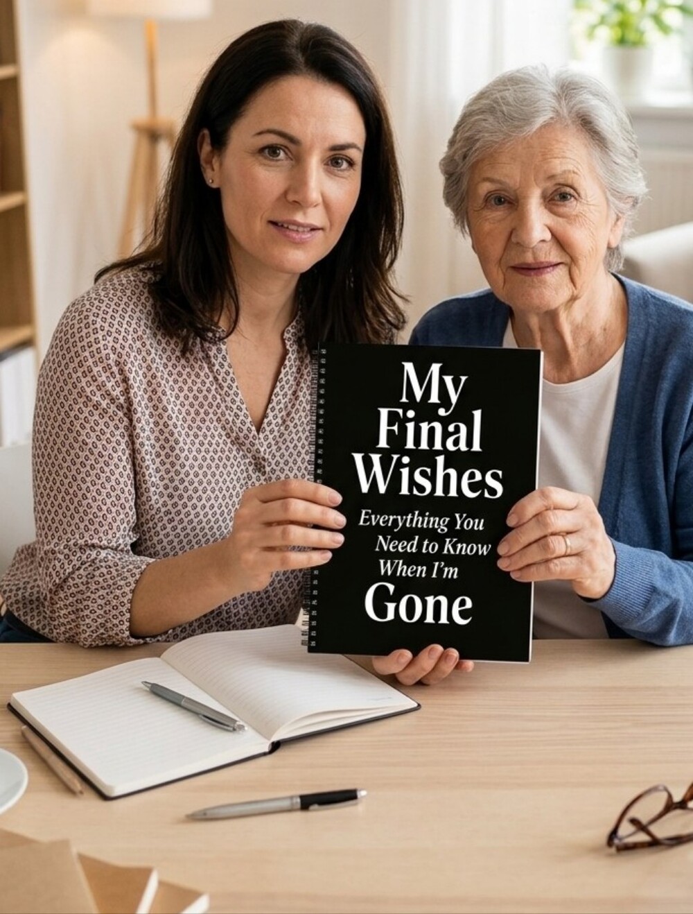 My Final Wishes Spiral Journal - Everything You Need To Know When I'm Gone